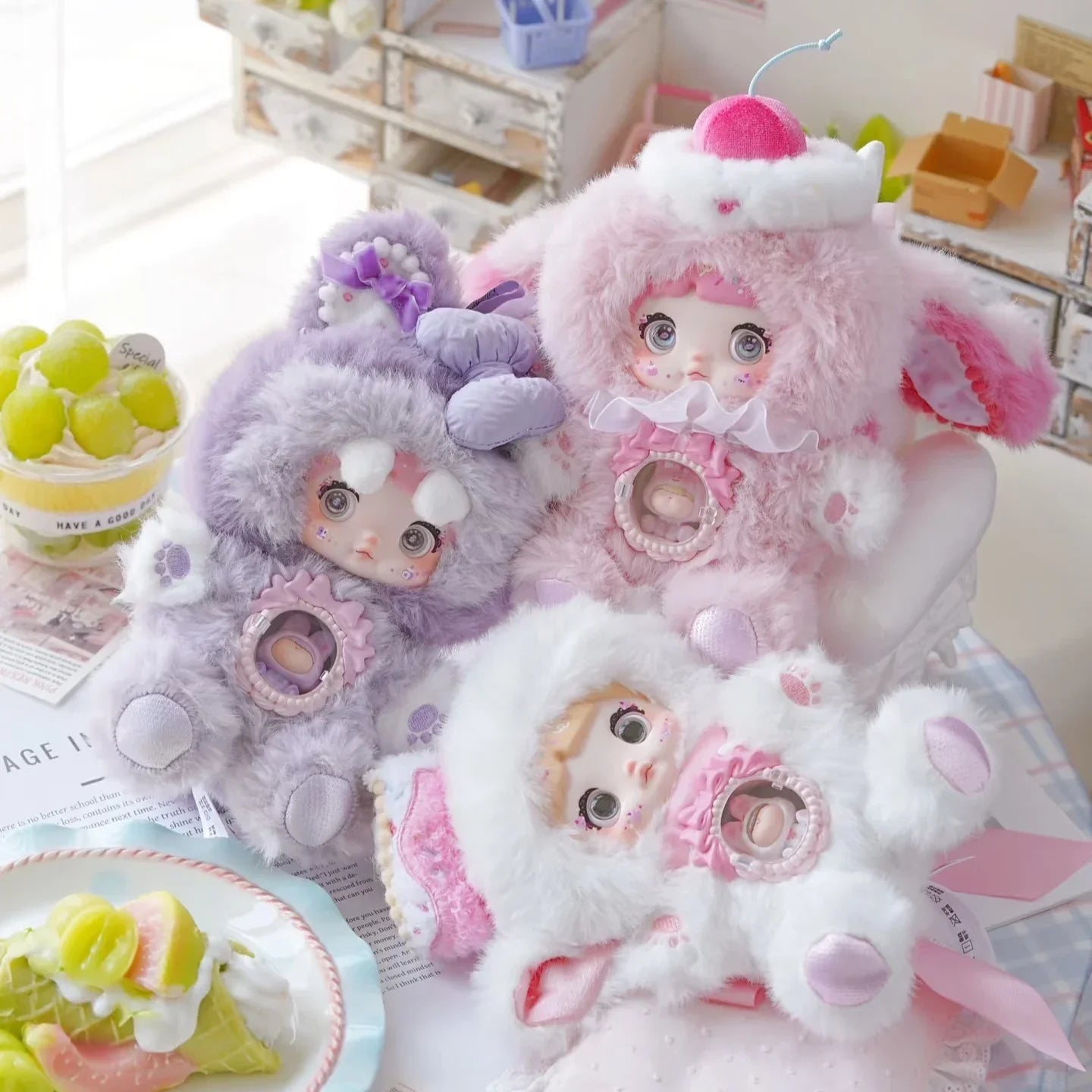 POP MART Labubu Doll Nommi Sweetheart Blind Box