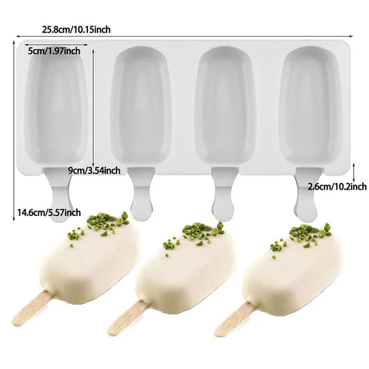 Silicone Popsicle Ice Cream Mold