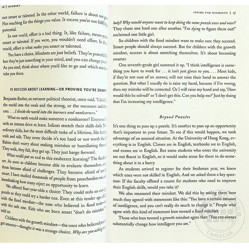 Mindset The New Psychology Of Success English Book by Carol S. Dweck Foreign Literature Inspirational Book