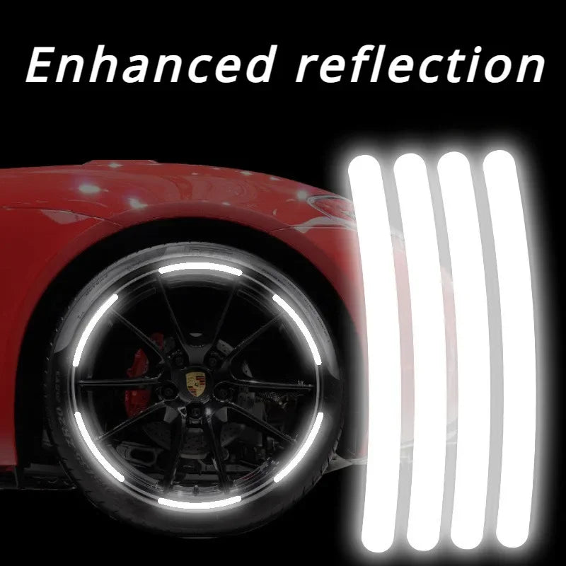 20pcs Car Wheel Reflective Stickers