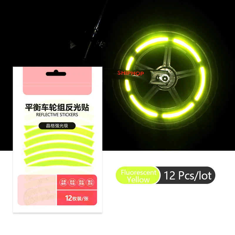 Reflective Tire Safety Stickers