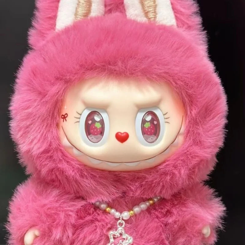 Popmart Labubu Mokoko 17cm The Monsters Keychain