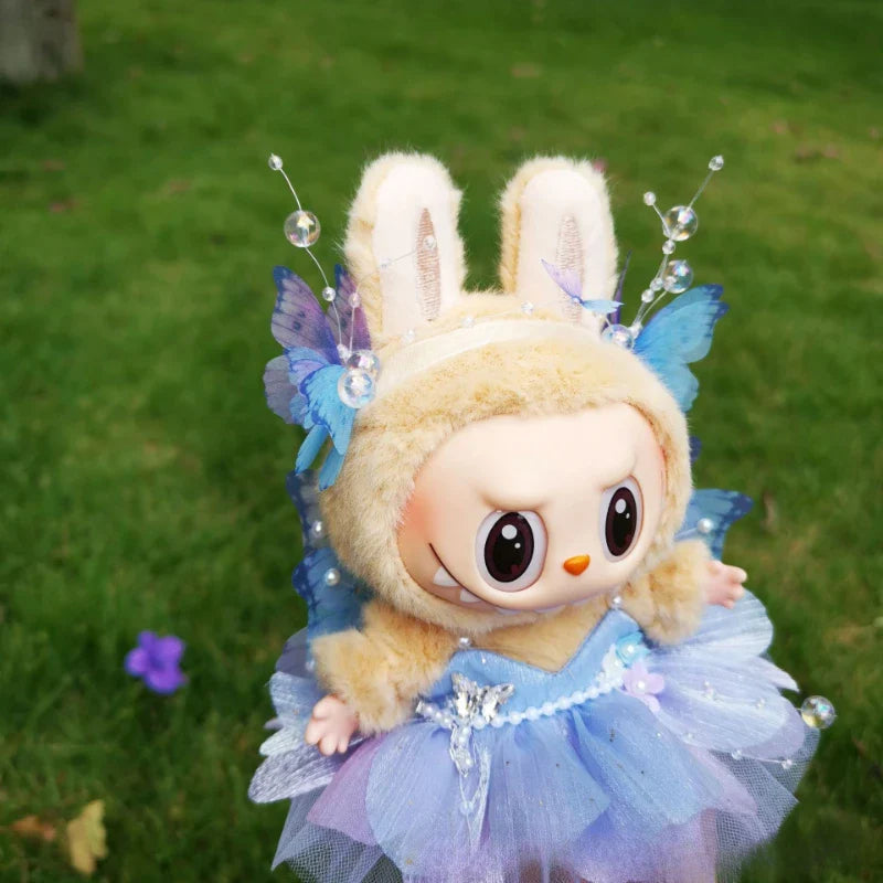 Popmart Labubu V1 V2 Flower Fairy Doll Outfit