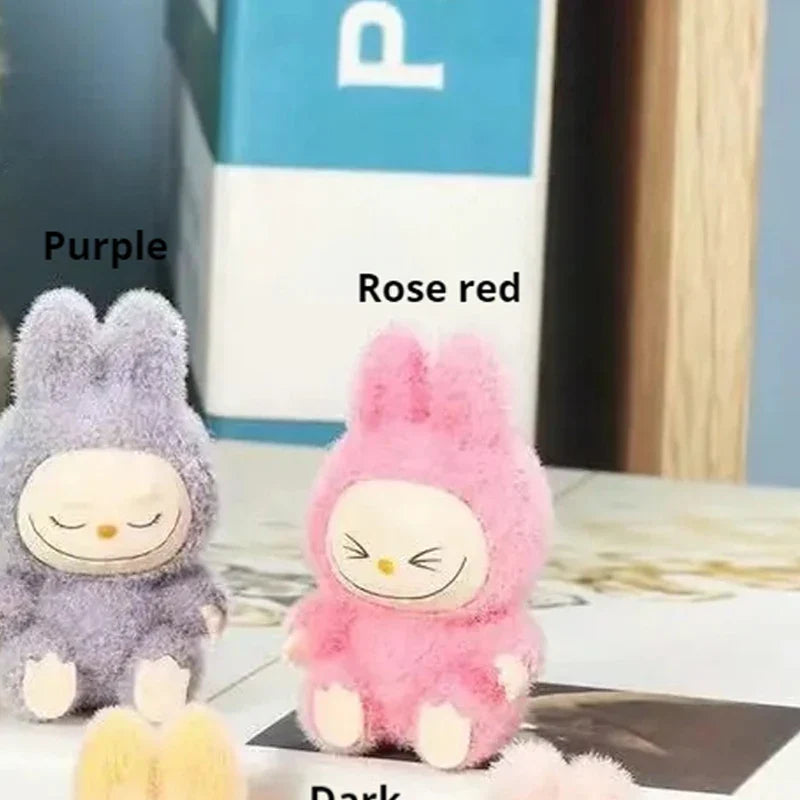 PopMart Labubu 4.3cm Cute PVC Keychain Doll