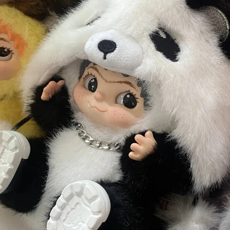 PopMart Labubu Wakuku Panda Blind Box Gift