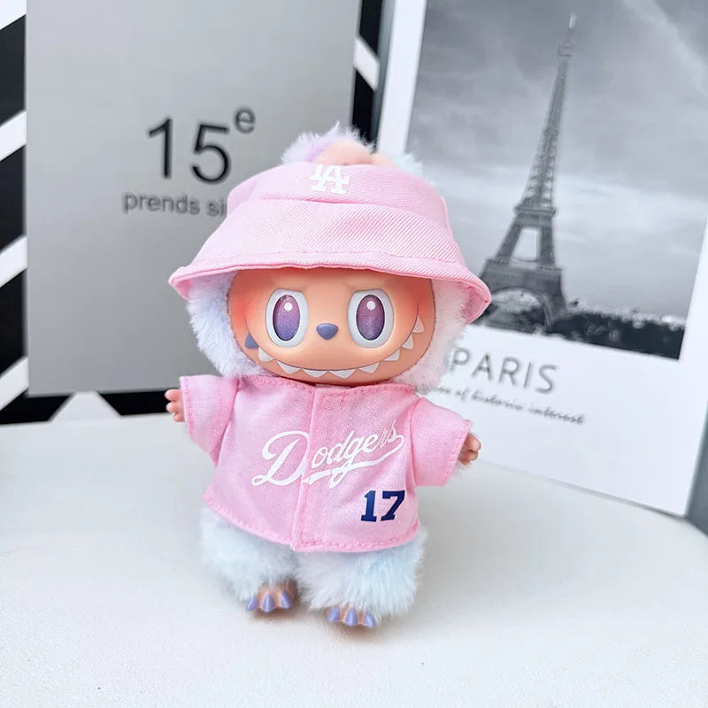PopMart Labubu Generations LA Baseball Outfit
