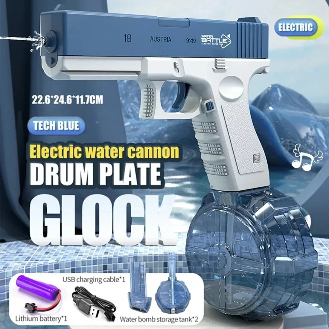 2025 M416 Electric Water Gun