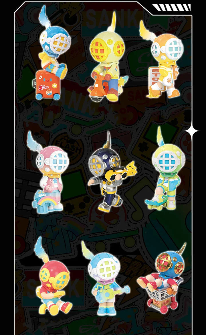 PopMart Labubu SANK ROAD Journey Blind Box