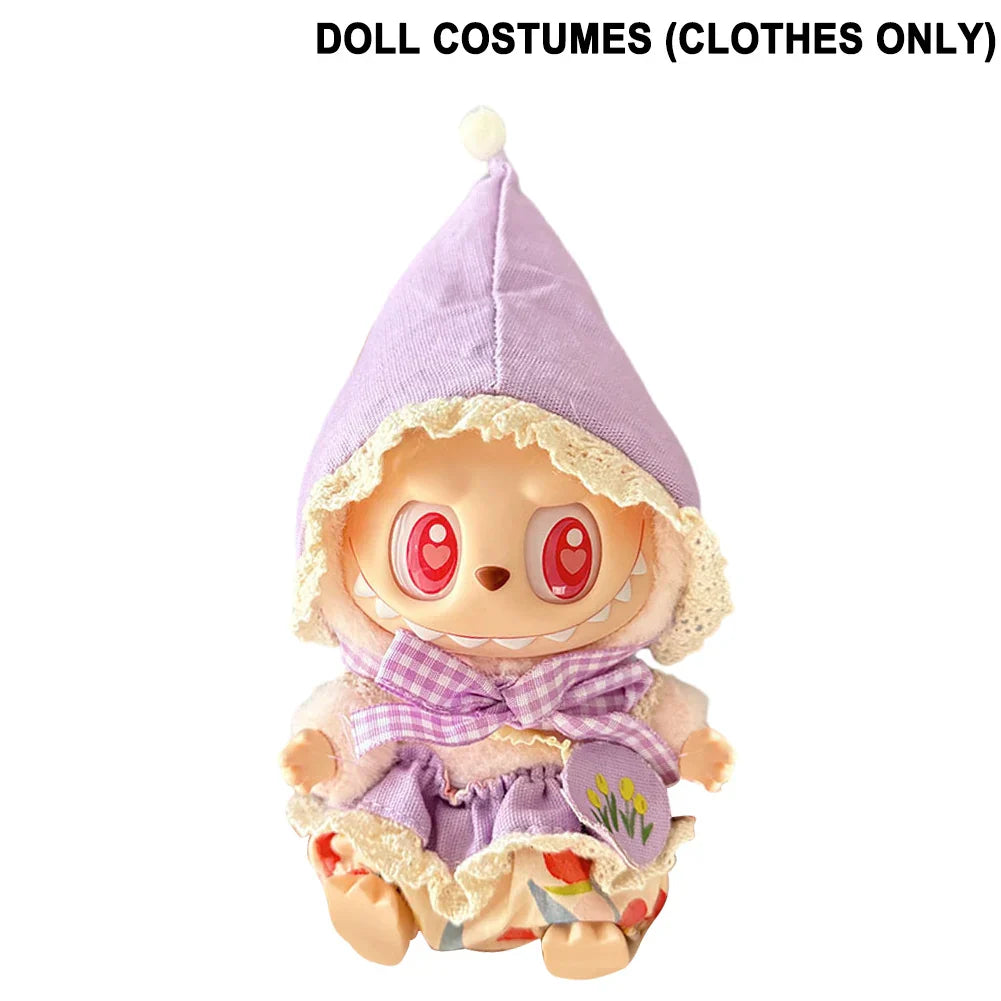 PopMart Labubu Kawaii Doll Clothes Set