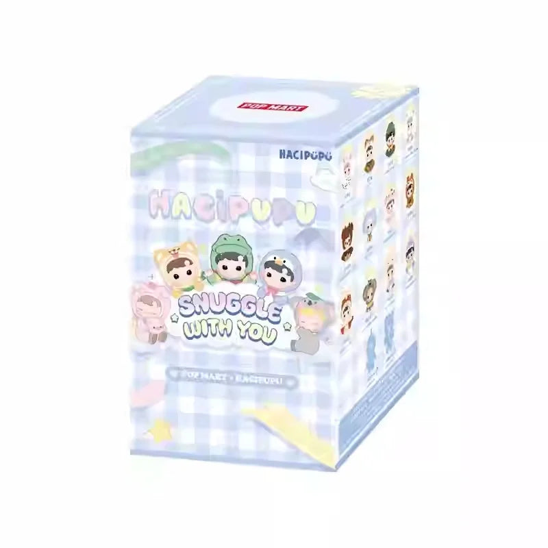 POP MART Labubu Doll Hacipupu Snuggle Series Box