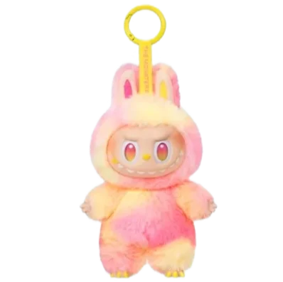 PopMart Labubu V3 Heartbeat Macaron Pendant