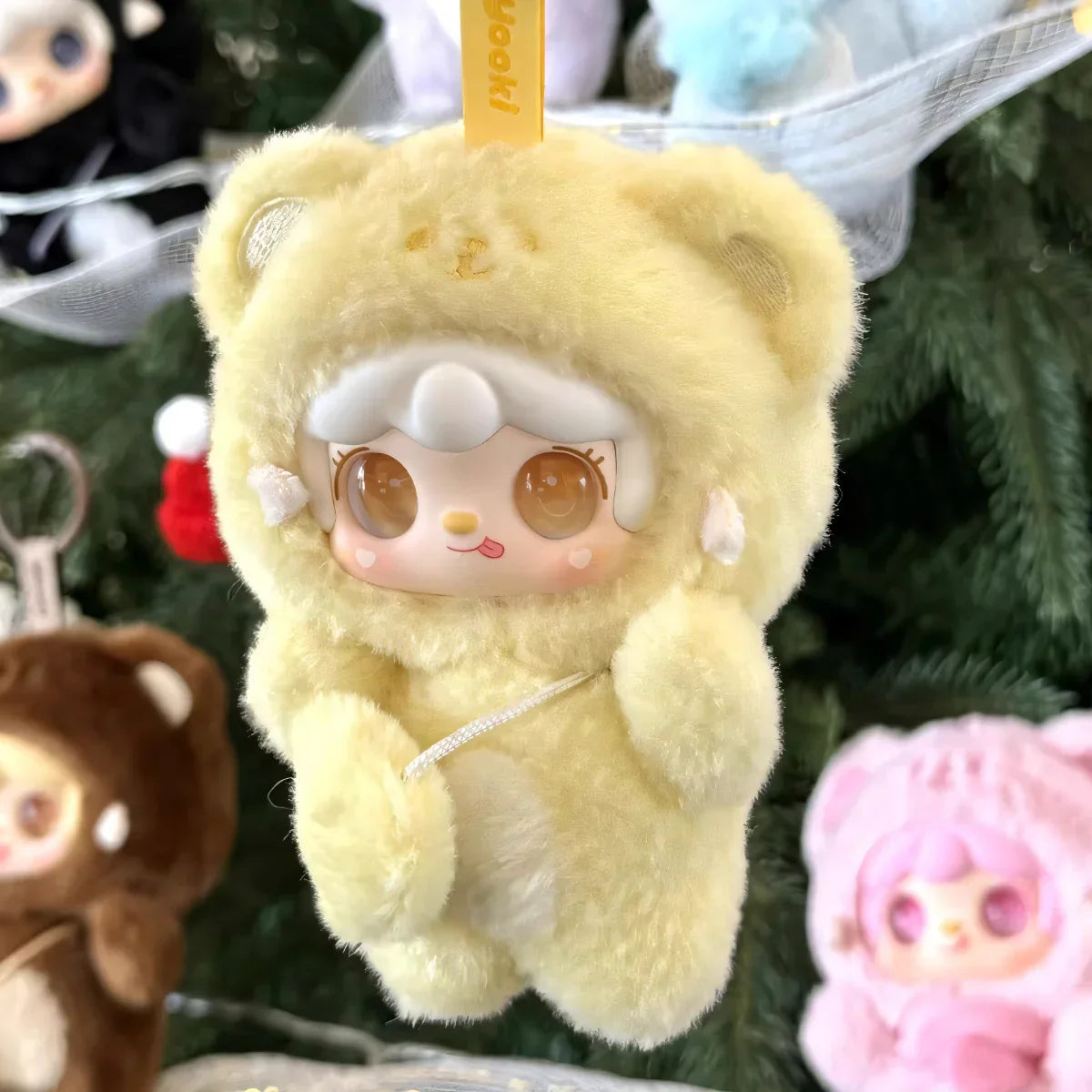 POP MART Labubu Doll Yooki Bear Blind Box