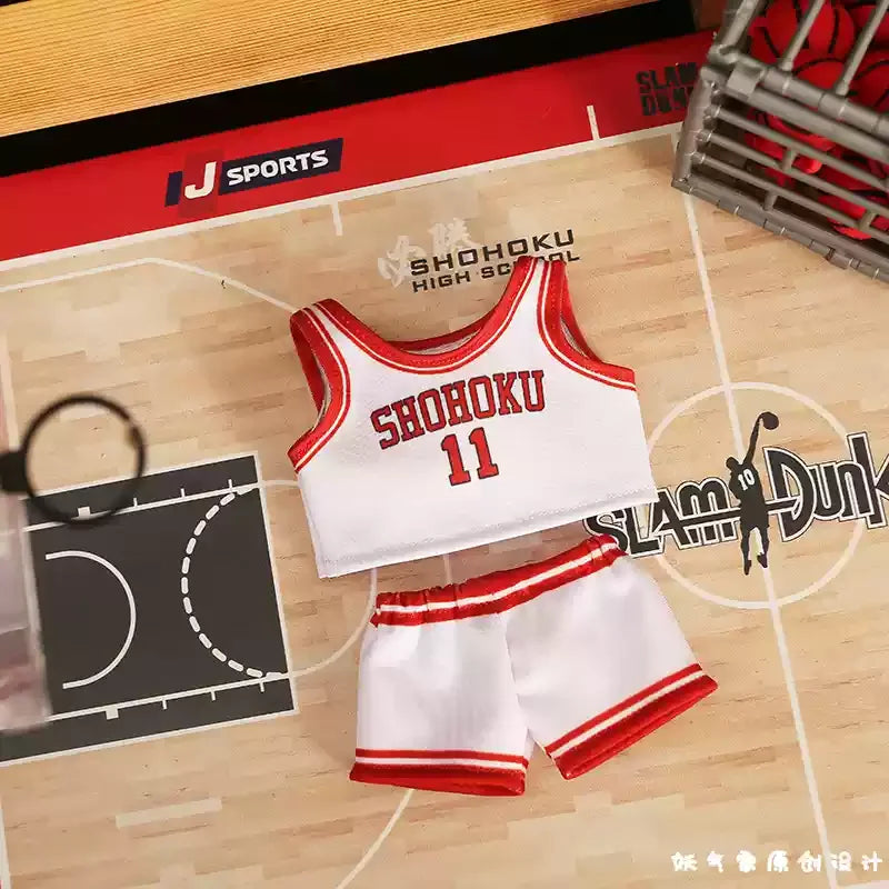 Slam Dunk Labubu Cosplay Doll Set