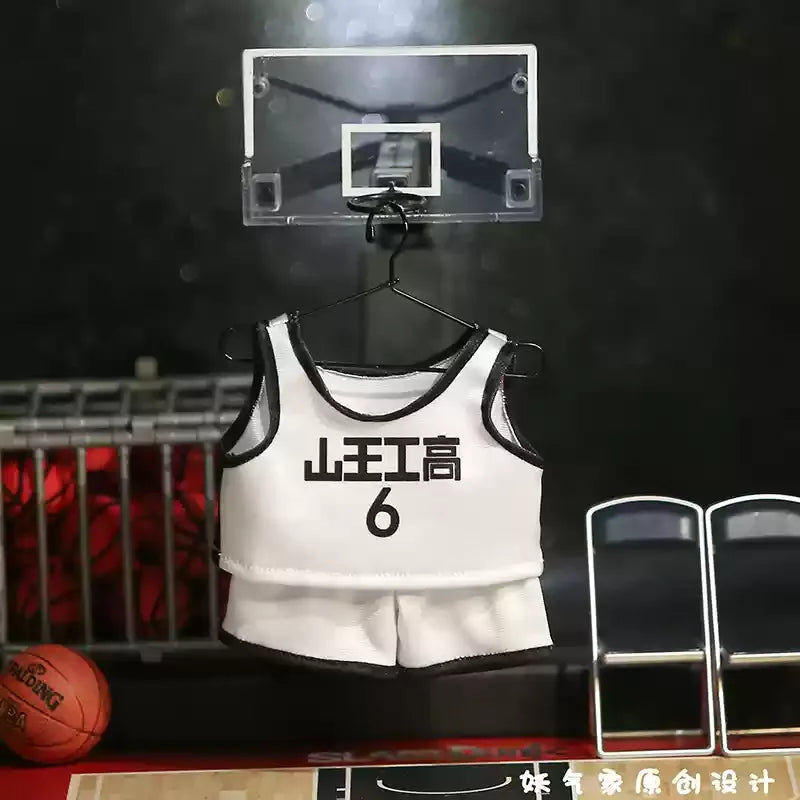 Slam Dunk Labubu Cosplay Doll Set