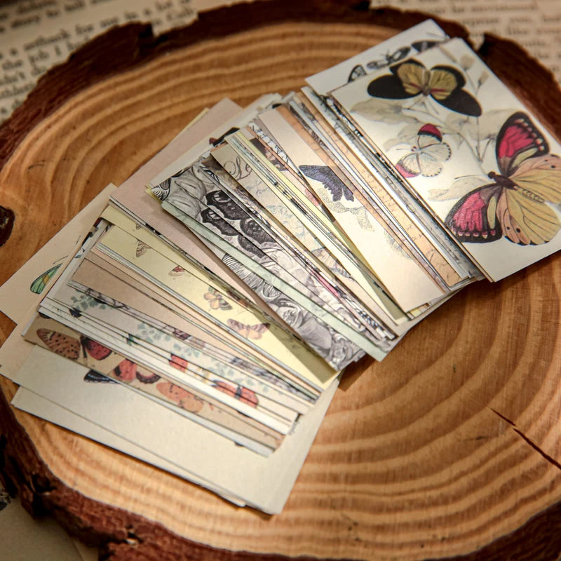 Retro Dual Material Memo Book