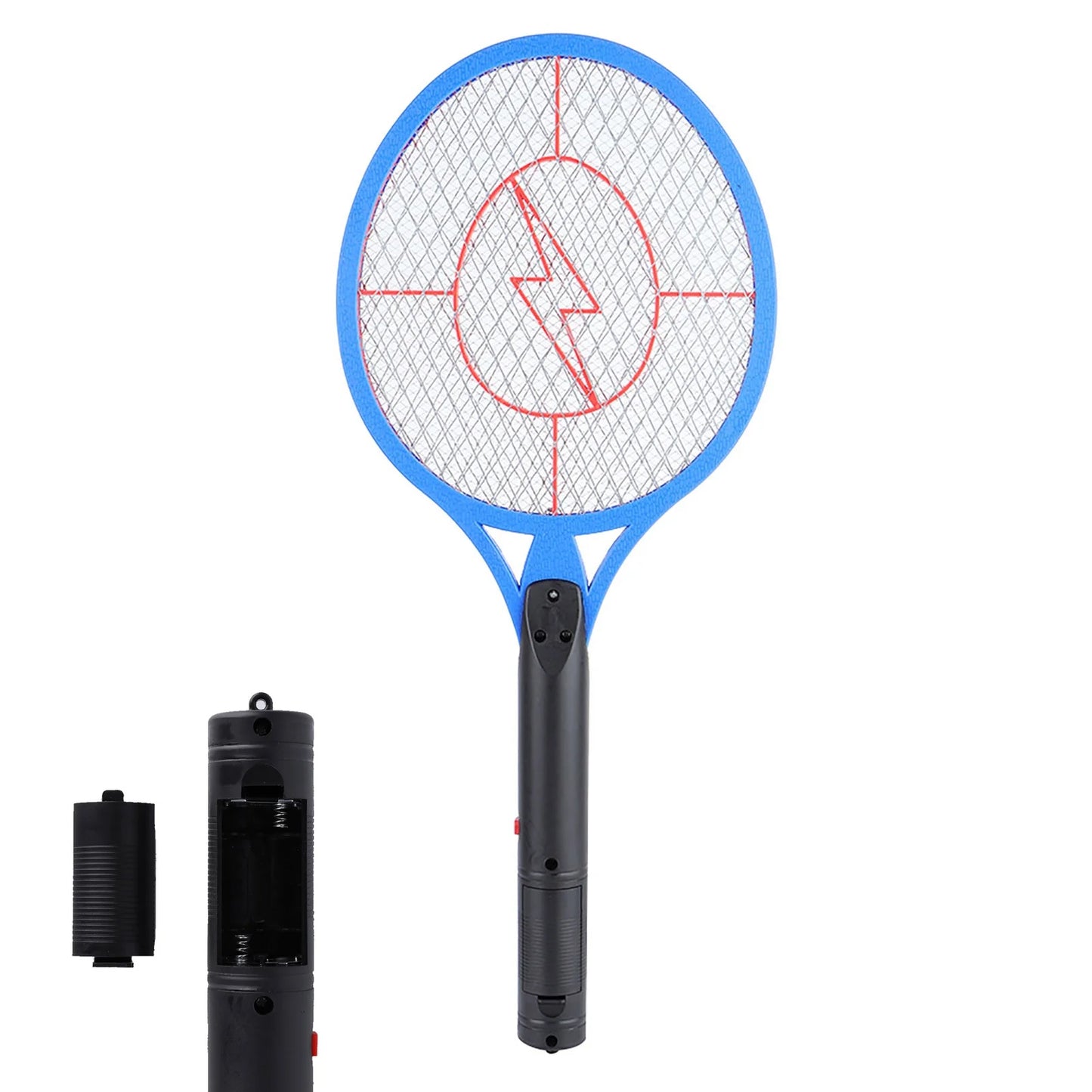 Electric Mosquitos Killer Fly Insect Bug  Bat Handheld Mosquito Swatter Racket Three-layer Safe Pest Control Bedroom Tool