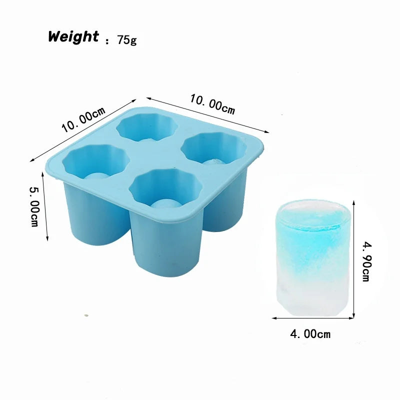 Silicone Round Ice Cube Mold
