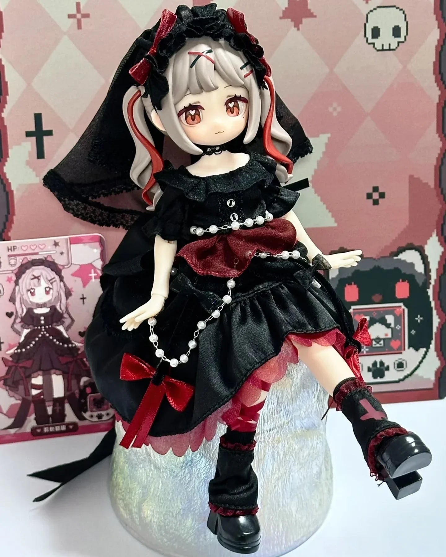 POP MART Labubu Doll Mobile BJD Blind Box