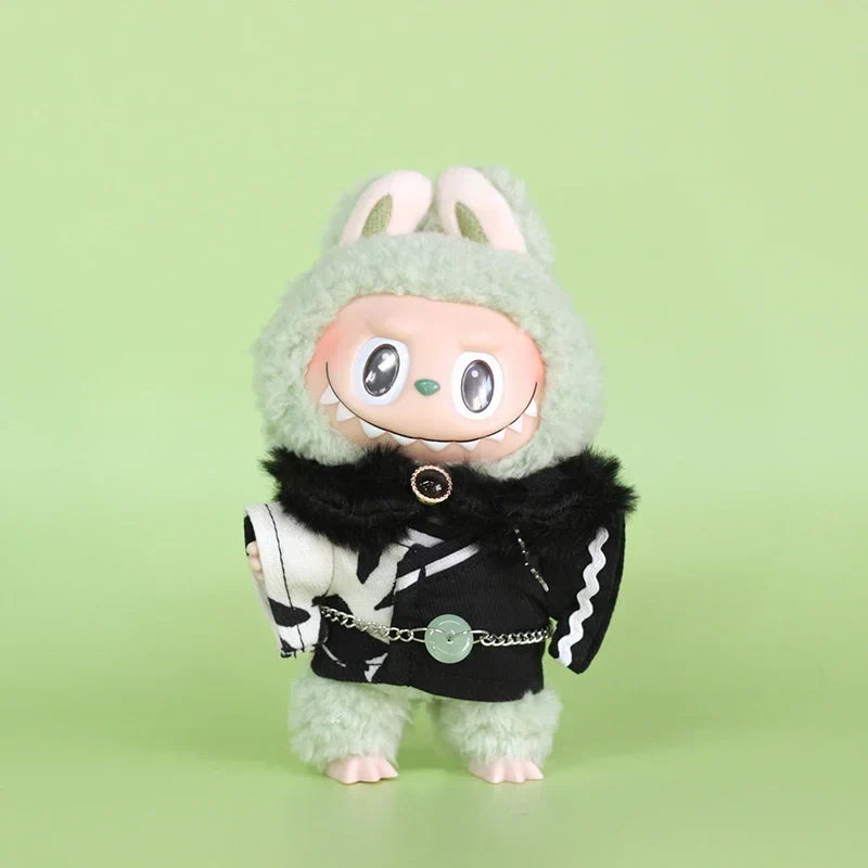 PopMart Labubu 17cm Plush Doll Clothes