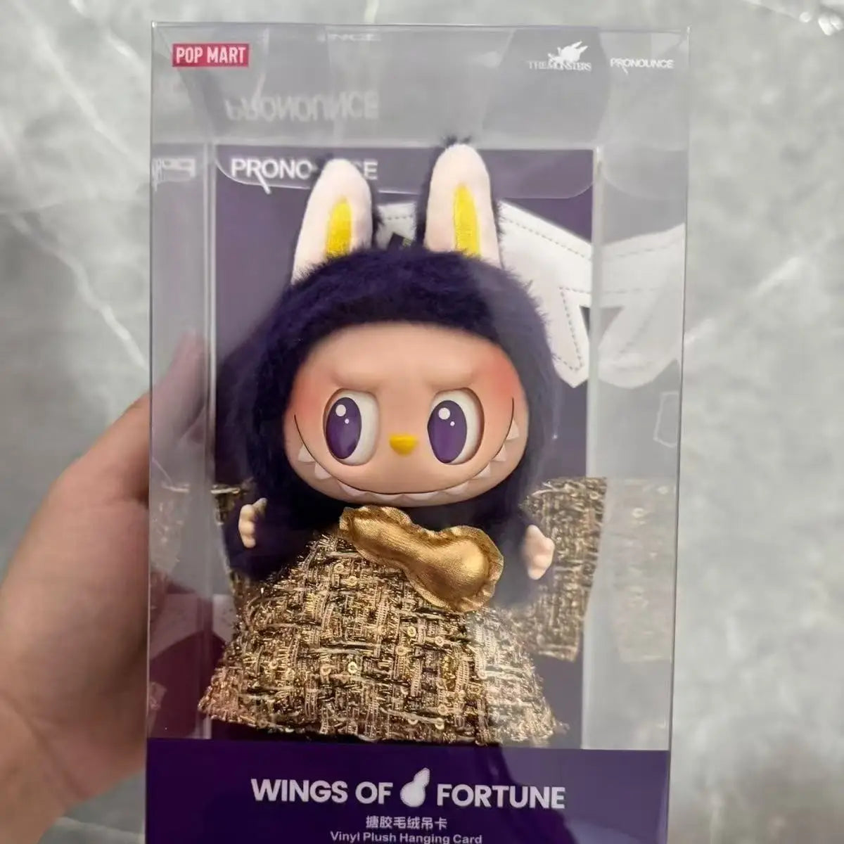 PopMart Labubu Angel Zimomo The Monsters Anime Figures