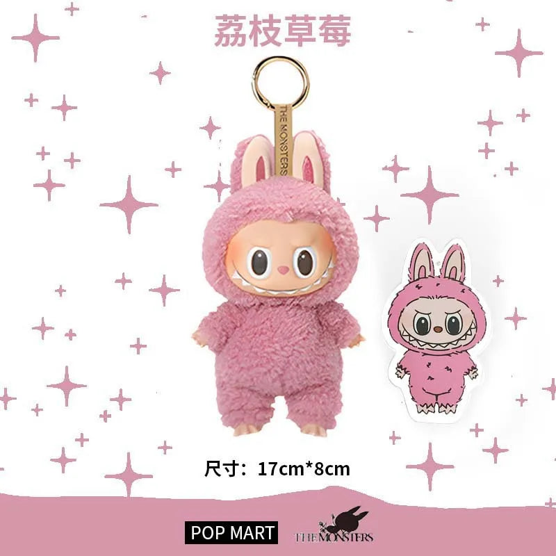 Labubu Heartbeat Macaron Figurine Ornament