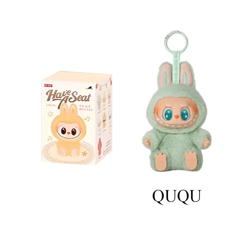 Popmart Labubu Party Rubber Plush Blind Box Macaron 2nd Gen