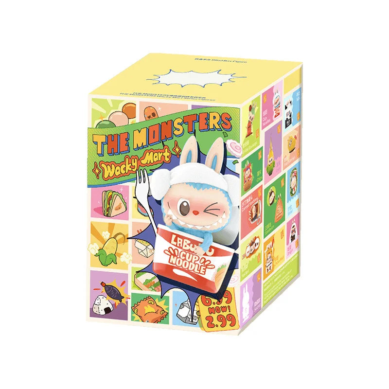 PopMart The Monsters Wacky Mart Labubu Blind Box Toy