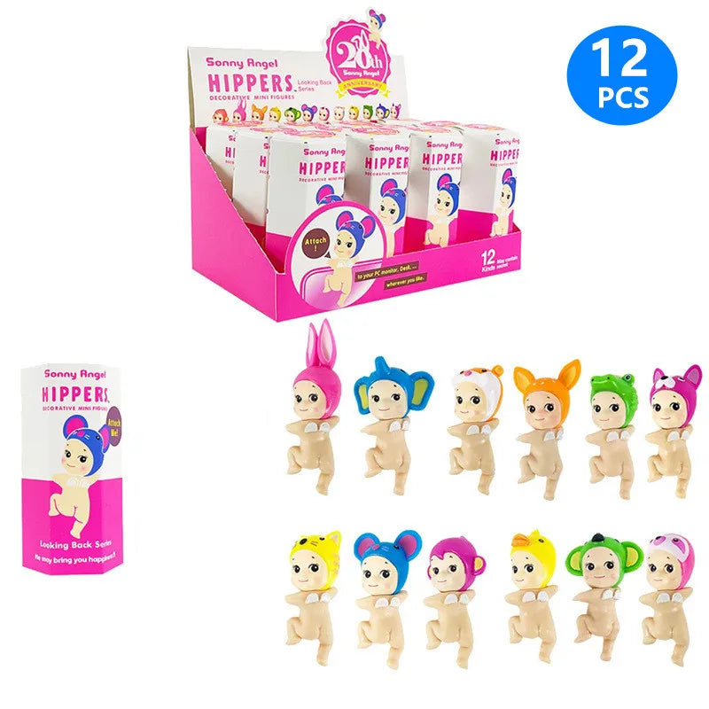 POP MART Labubu Doll Angel Hippers Box