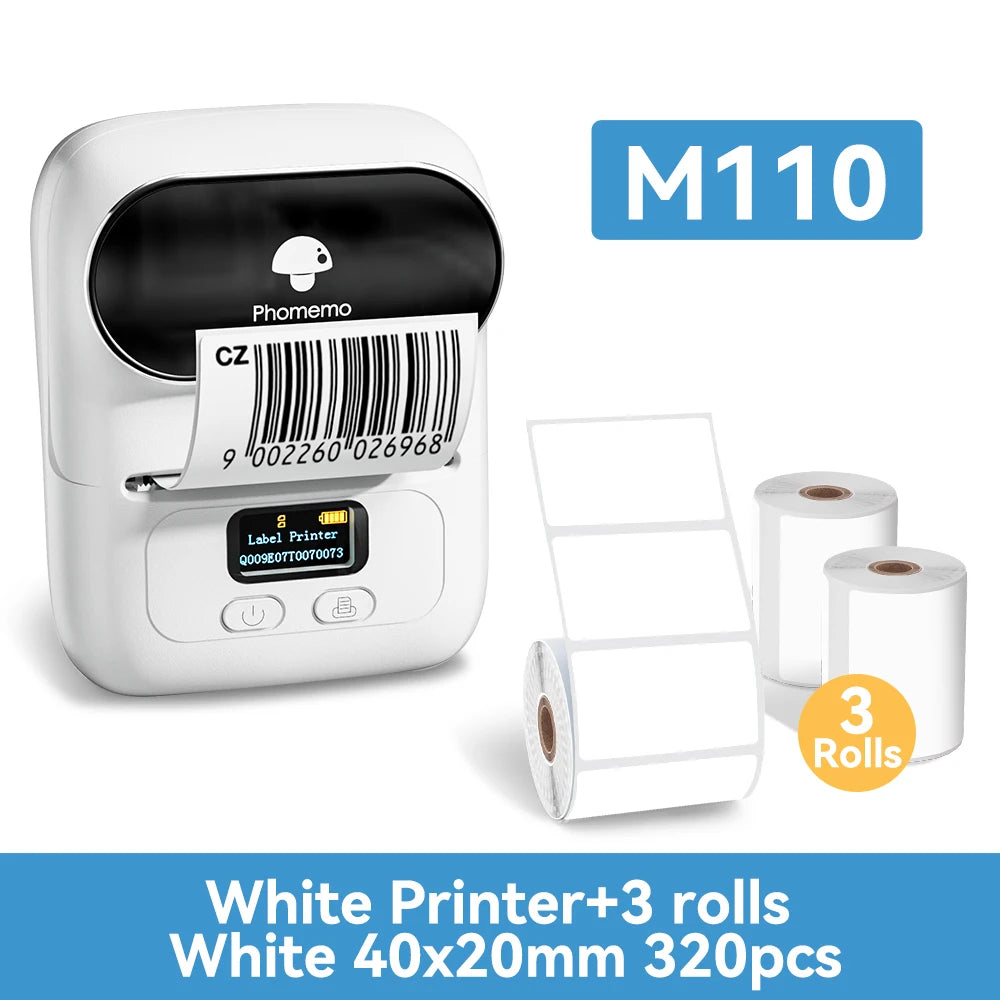 Phomemo M110 Mini Label Printer