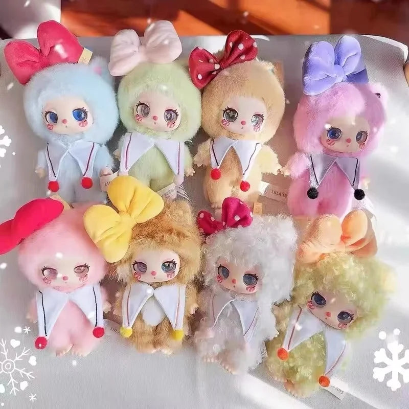 POP MART Labubu Doll Liila V3 Lucky Cat Box