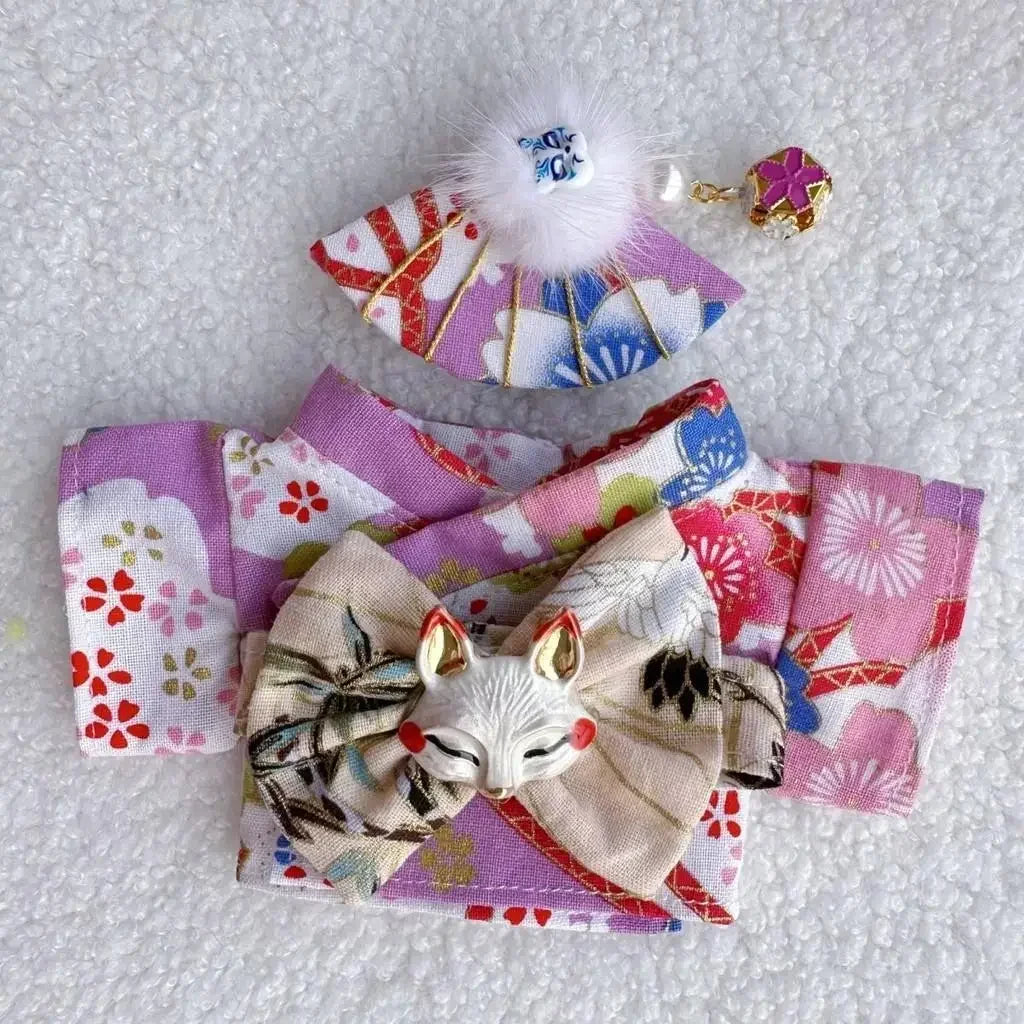 PopMart Labubu 15/17cm Summer Kimono Set