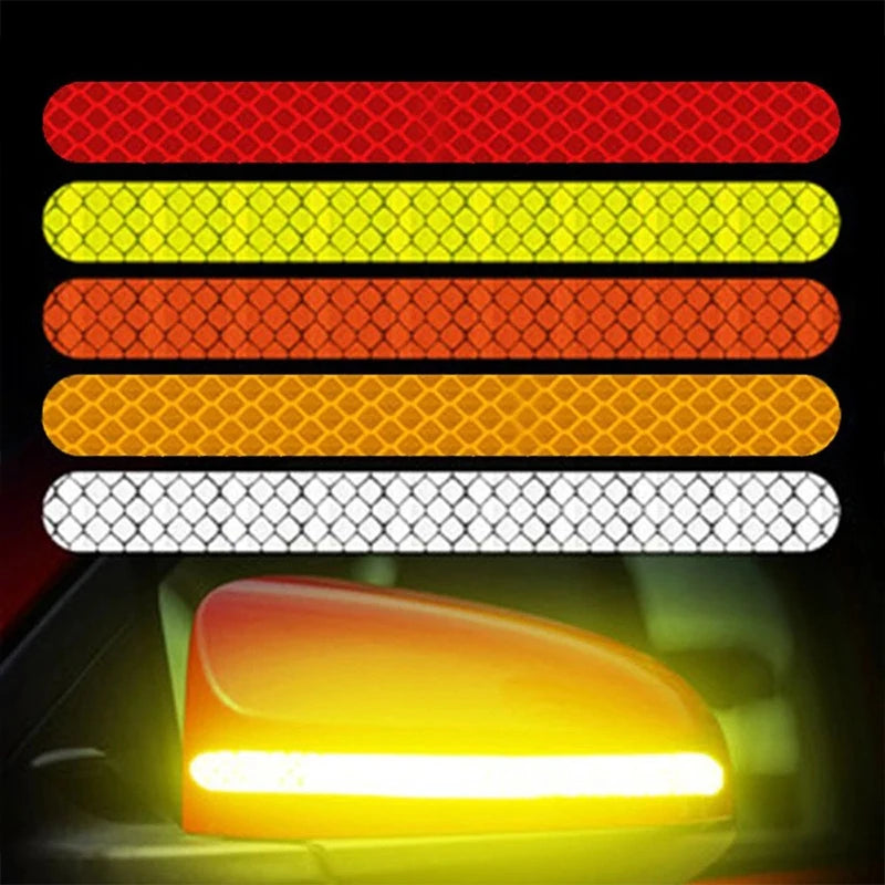 2pcs Car Reflective Safety Stickers