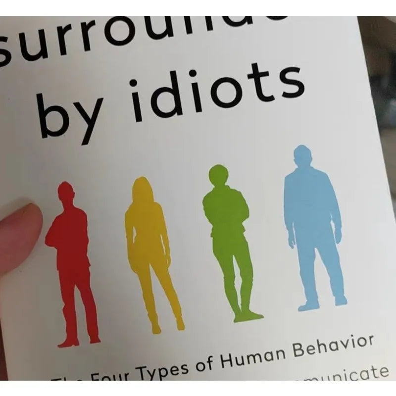 Surrounded By Idiots The Four Types of Human Behavior By Thomas Erikson English Book Bestseller Novel