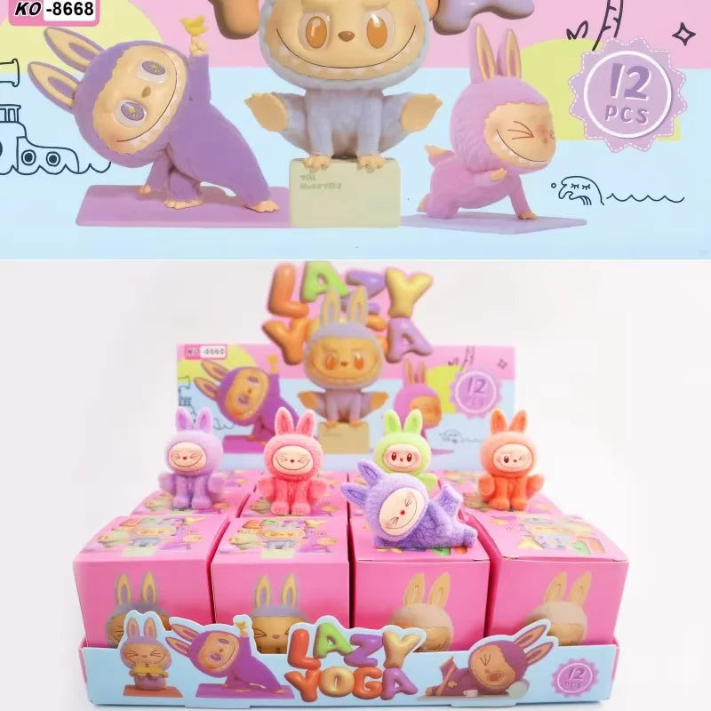 PopMart Labubu 12pcs Mini Anime Figure Gift