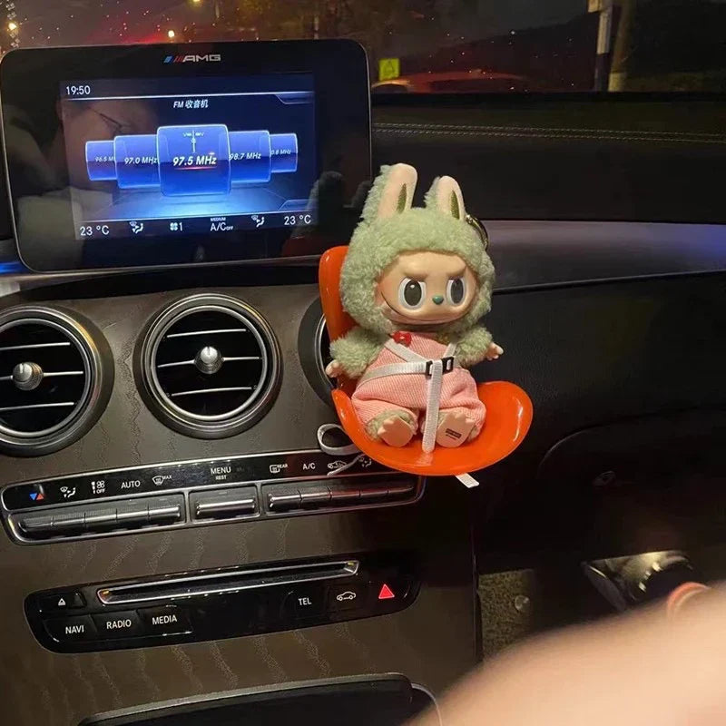 PopMart Labubu Car Doll Safety Seat