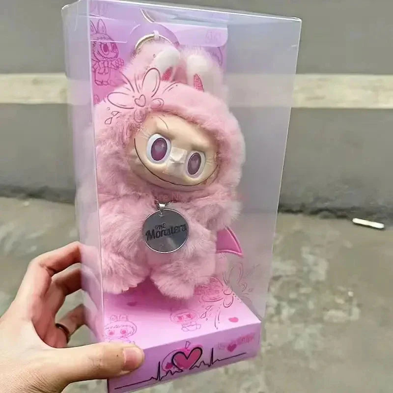 PopMart Labubu 17cm Heartbeat Vinyl Doll