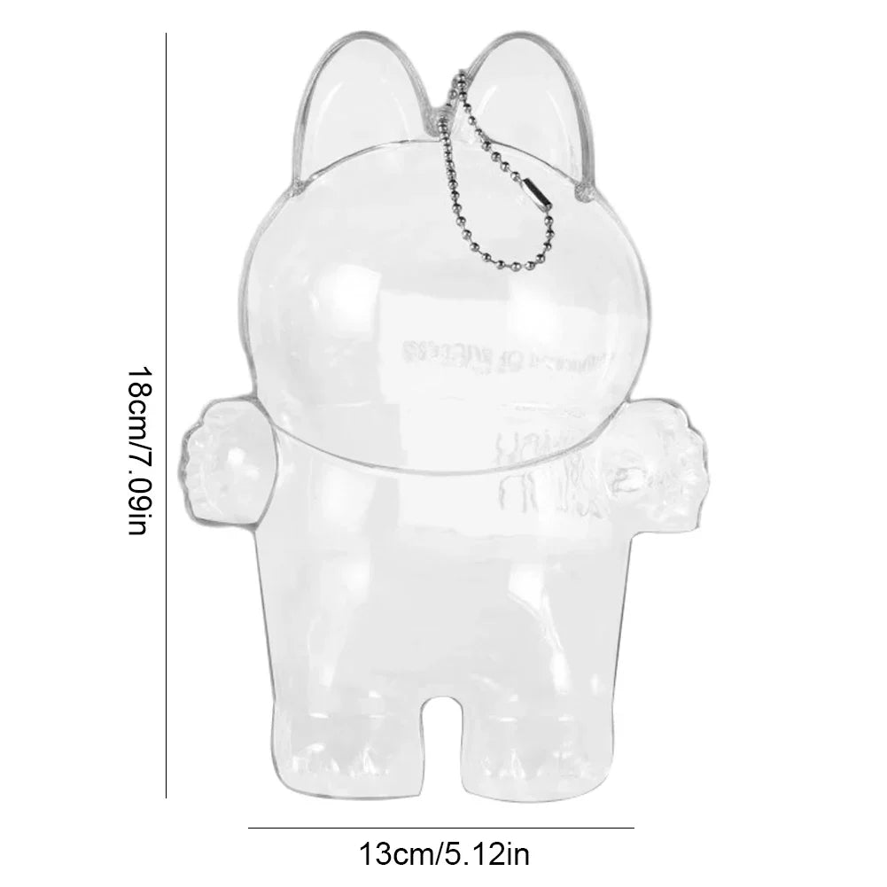 PopMart Labubu Transparent Protective Display Cover