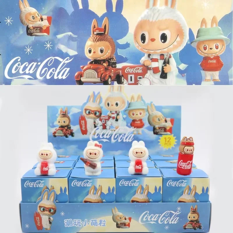 PopMart Labubu 12pcs Mini Anime Figure Gift