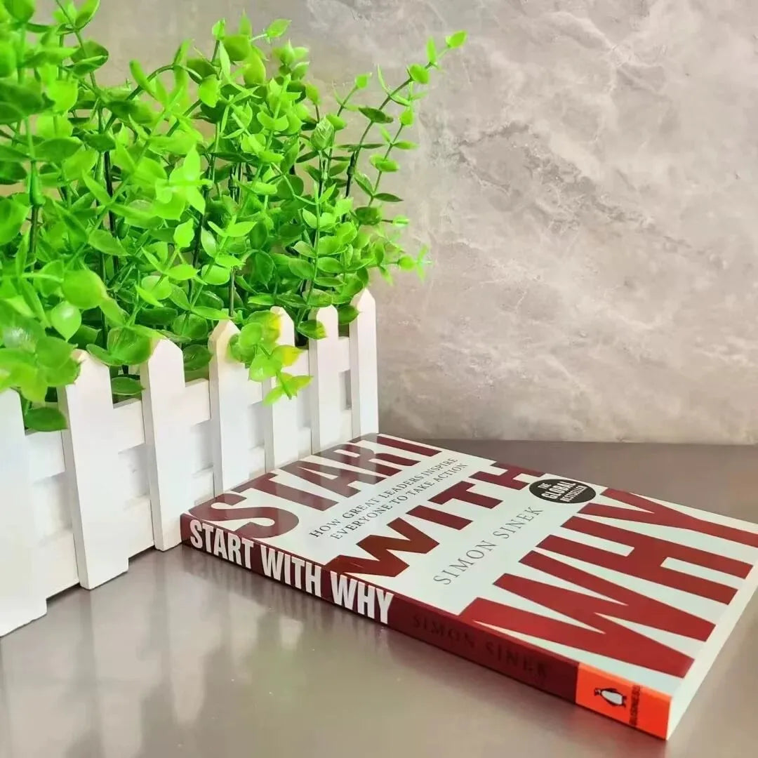 Find Your Why & Start with Why By Simon Sinek Motivational Management & Leadership Business English Novel Books Paperback