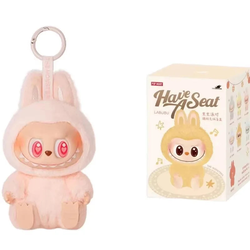 PopMart Labubu Have A Seat Series Vinyl Face Doll Keychain