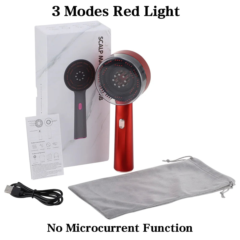 Electric Microcurrent Red Light Comb