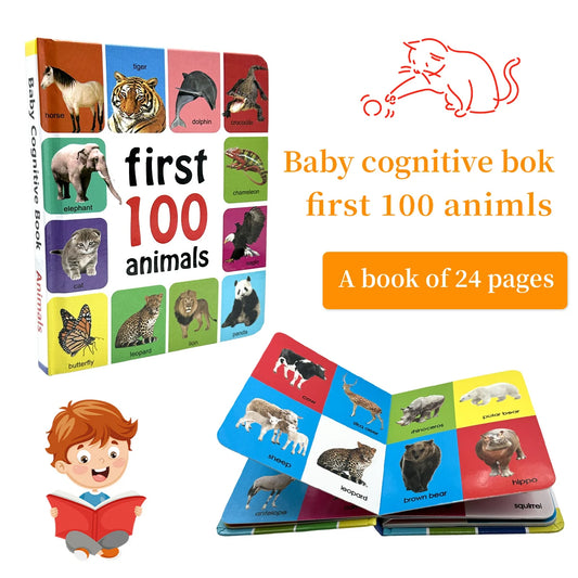 English Children's Cognitive Learning Book