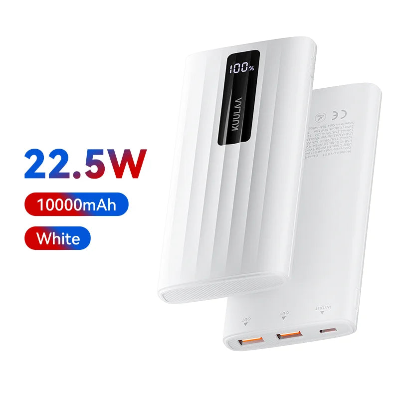 KUULAA 10000mAh Fast Charging Powerbank