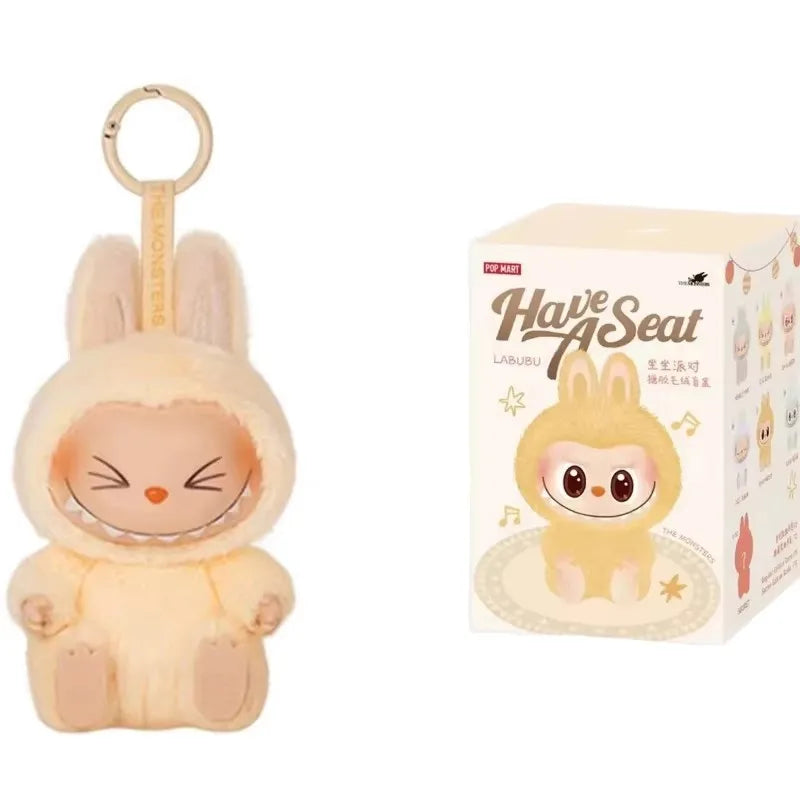 PopMart Labubu Have A Seat Series Vinyl Face Doll Keychain