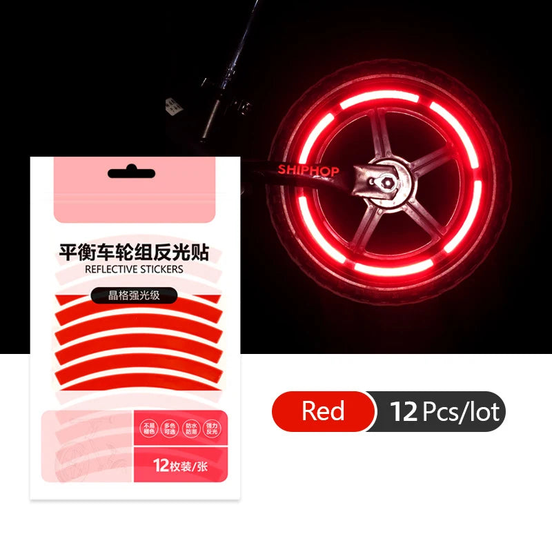 Reflective Tire Safety Stickers