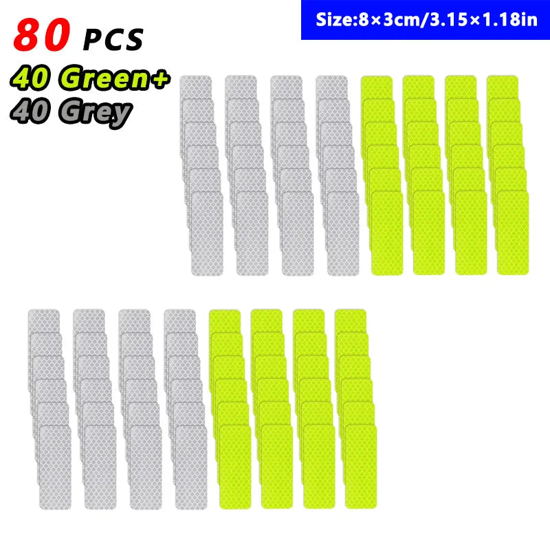 Car Wheel Hub Reflective Stripes