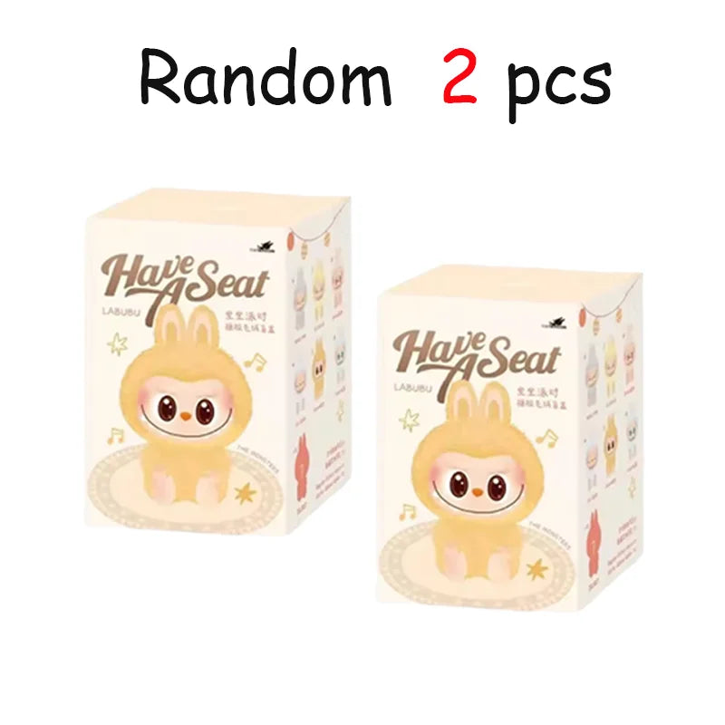 PopMart Labubu Cardiac Macaron Mini Doll Gift