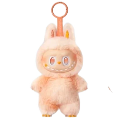 PopMart Labubu V3 Heartbeat Macaron Pendant