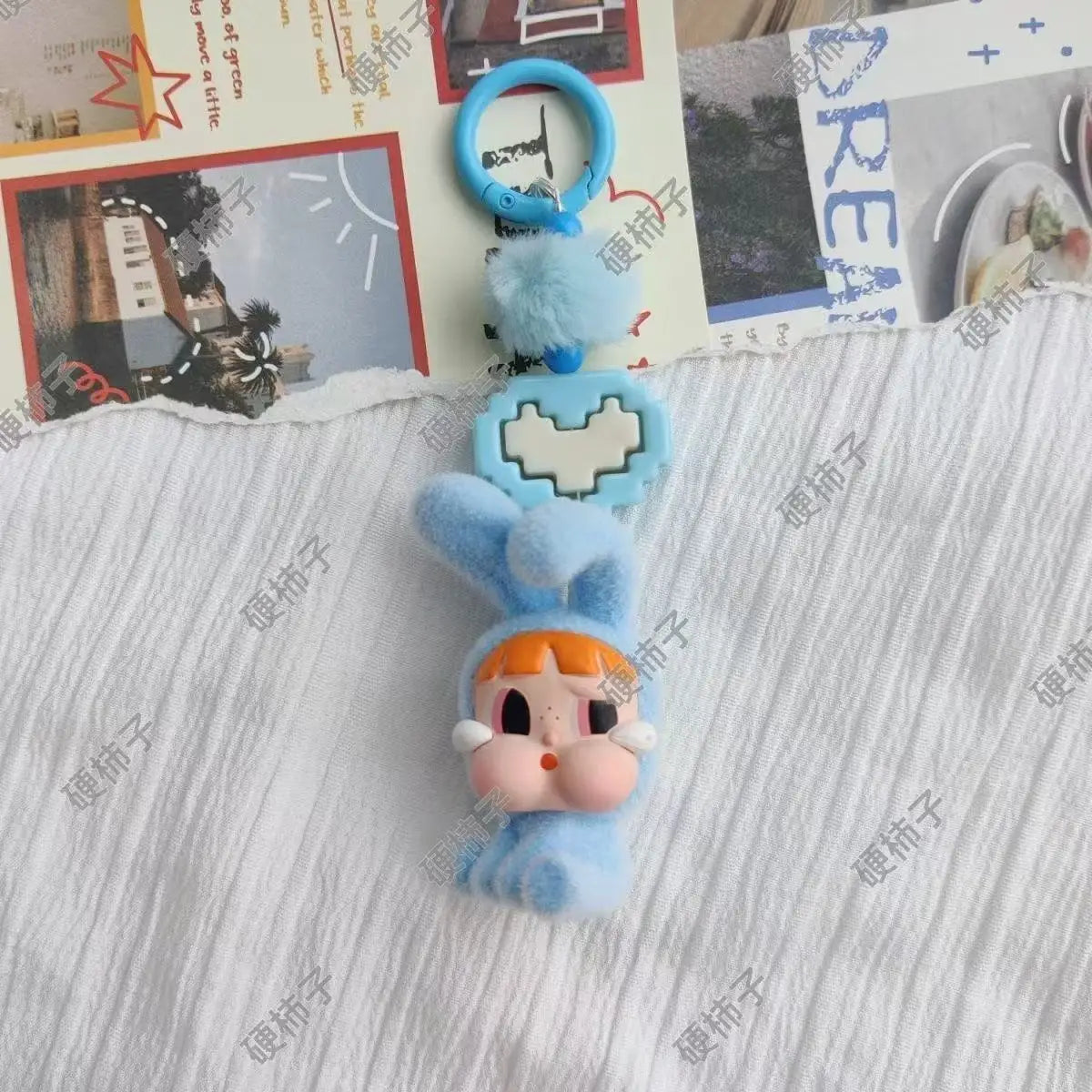 Kawaii Labubu CryBaby Keychain Pendant