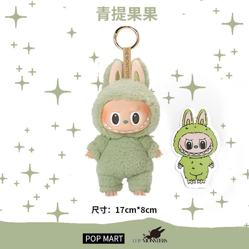 Labubu Heartbeat Macaron Figurine Ornament